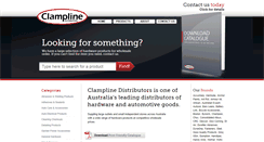 Desktop Screenshot of clampline.com.au